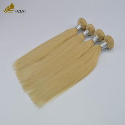China 10A 1b Ombre Extensiones de cabello 16 pulgadas 100% Remy 613 rubia en venta