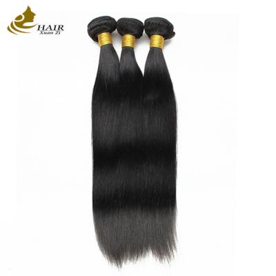 China 100% Brazilian Human Hair 36 Inch Bundles With Closure Natural Color for sale