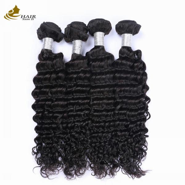 Quality Deep Wave Yaki Human Hair Bundles And Closure 30 Inch custom for sale