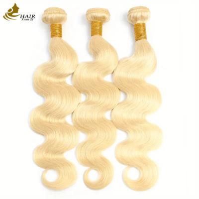 China Unprocessed Brazilian Human Hair Bundle And Closure Blonde ODM for sale