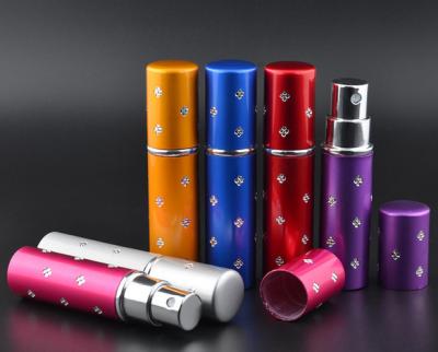 China Empty Small Perfume Atomiser Pocket , 5ml Thick Oil Perfume Travel Spray for sale