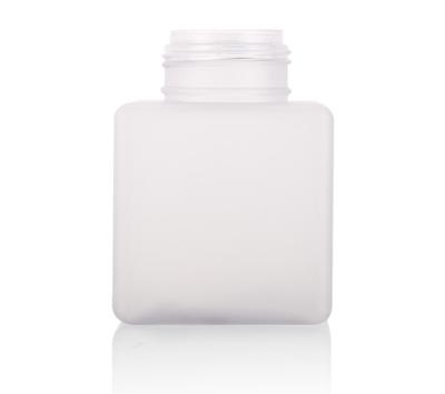 China PETG Square 450ml Cosmetic Foaming Soap Bottles , Makeup Remover Foam Dispenser Bottle for sale