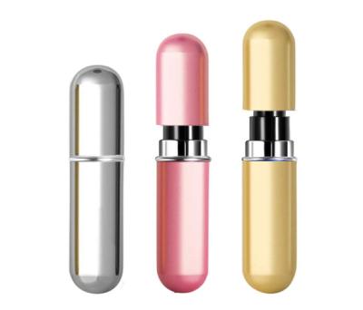 China pronto para enviar o perfume recarregável de alta qualidade da senhora Mini Portable Atomizer Bottle Travel da bomba da garrafa de perfume de 5ml 10ml à venda