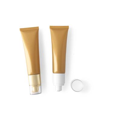 China Hotel 125ml Biodegradable Plastic Cosmetic Tubes With Screw Cap for sale