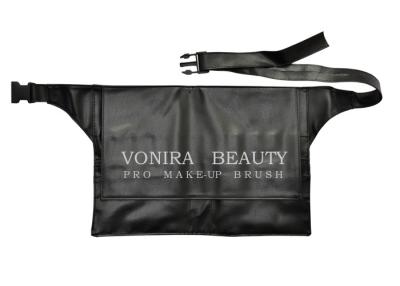 China Professional 20 Pockets Makeup Brush Artist Waist Bag With Belt Strap for sale