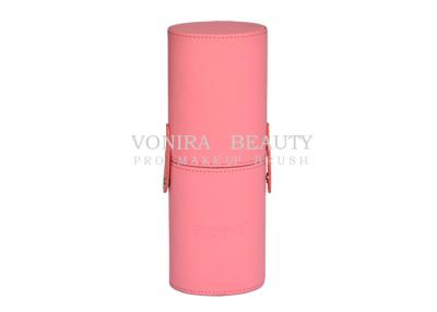 China Portable cosmético de alta calidad del tubo del tenedor de cepillos del maquillaje del envase del cilindro del almacenamiento del bolso en venta