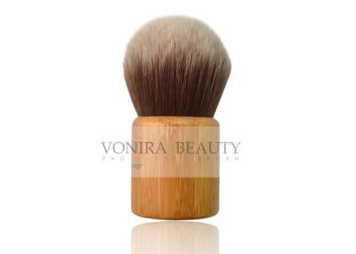 China Eco Botanical Bamboo Dome Individual Makeup Brushes for Mineral Powder Kabuki Brush for sale
