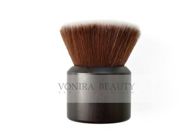 China Trending Flat Mineral Buffer Individual Makeup Brushes Soft And Dense Synthetic Fiber for sale