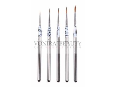 China Synthetic Hair Marble Acrylic Handle Watercolor Art Paint Brushes Pro Artists Drawing Painting for sale