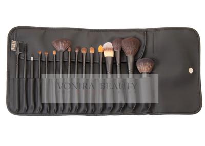 China Amazing Cosmetic Brush Collection High End Makeup Brush Set With Goat & Synthetic Hair for sale