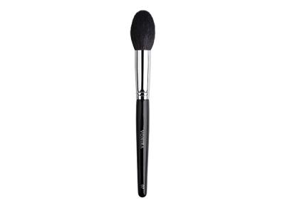 China Tapered Facial Makeup Brush With Luxury Antibacterial Treated XGF Goat Hair for sale