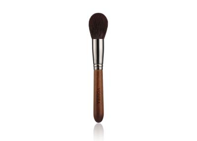 China Makeup Academy Use Goat Hair Round Powder Makeup Brush OEM / ODM / OBM Support for sale
