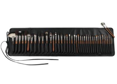 China Vonira Beauty Luxury Complete Full Professional 42 Piece Makeup Brushes Set with Copper Ferrule Ebony Handle Handcrafted for sale
