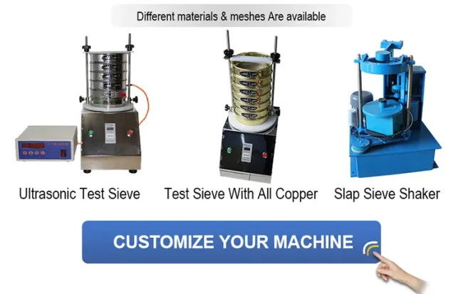 Small Sieve Shaking Machine for Vibration Testing