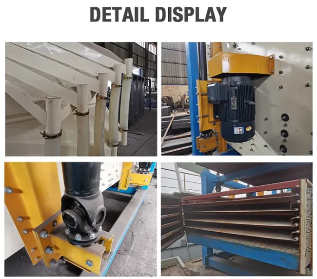 Gyratory Vibro Sifter Silica Sand Vibrating Screening