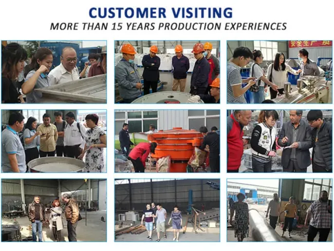 Factory Vibrating Hopper Inclined Screw Conveyor / Auger Feeding Machine