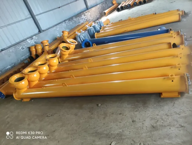Washable Screw Conveyor Feeder Sand Screw Conveyor Price Horizontal Cement Augar Screw Conveyor Feeding for Particle Powder Screw Feeder Machine