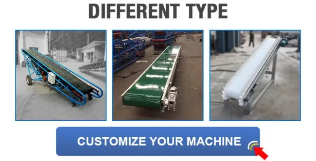 Carbon Steel Incline Mobile Belt Conveyor for 50kg Bag/Cement/Sand/Coal