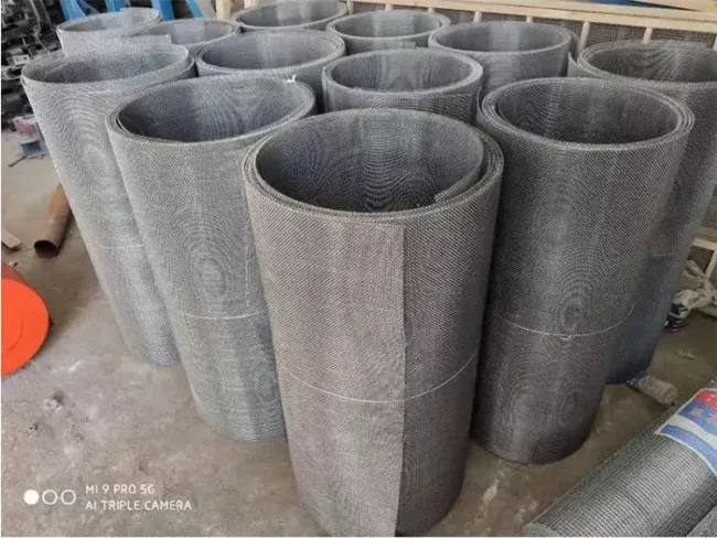304 Stainless Steel Woven Wire Mesh 120 Mesh Screen Sheet Filtration Cloth