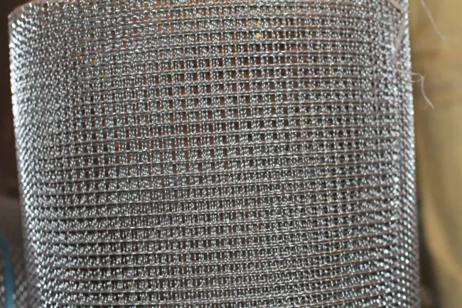304 Stainless Steel Woven Wire Mesh 120 Mesh Screen Sheet Filtration Cloth