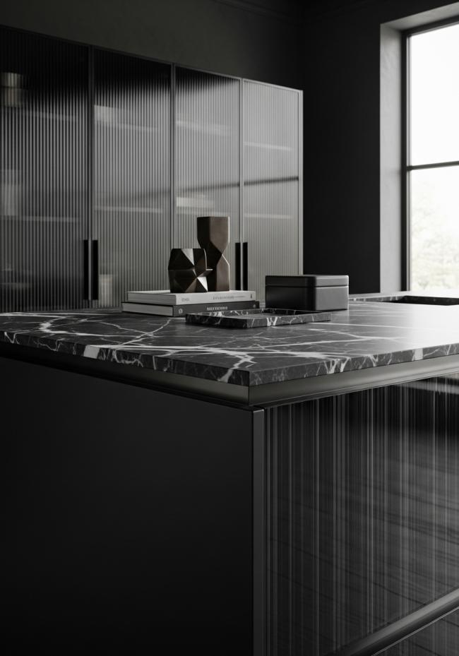 detail view of 304 stainless steel joinery, finish transitions, and edge quality
