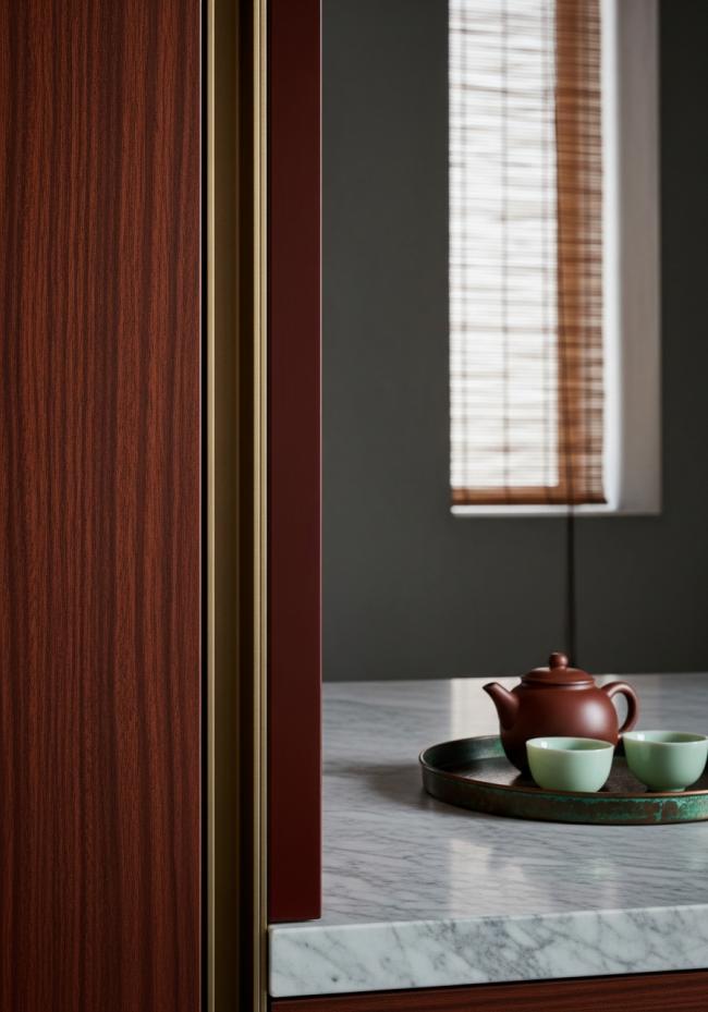 detail view of 304 stainless steel joinery, finish transitions, and edge quality