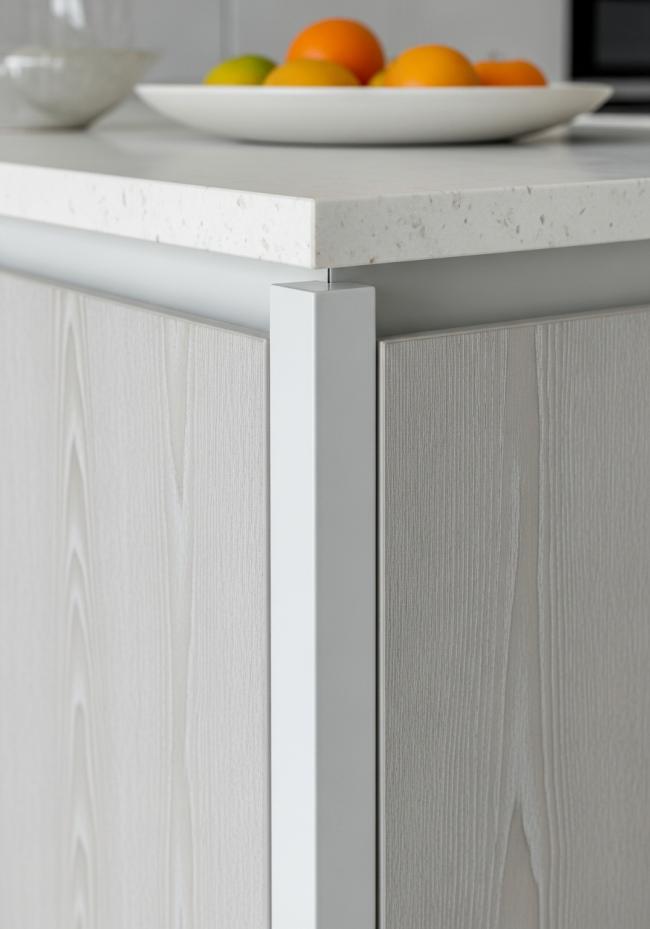 detail view of 304 stainless steel joinery, finish transitions, and edge quality