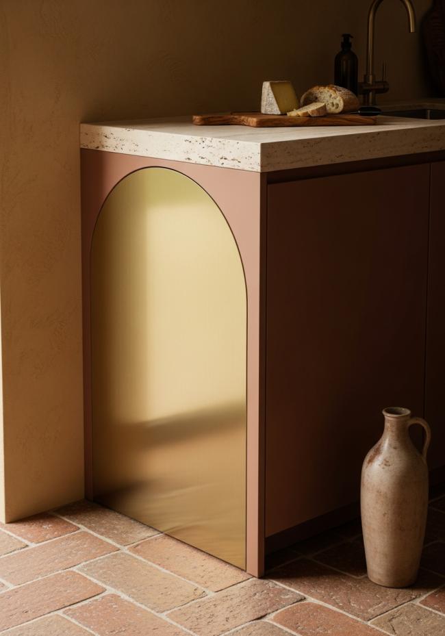 detail view of 304 stainless steel joinery, finish transitions, and edge quality