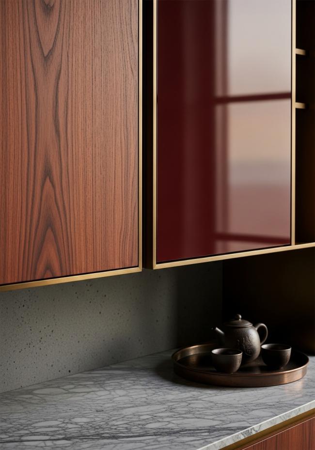 detail view of 304 stainless steel joinery, finish transitions, and edge quality