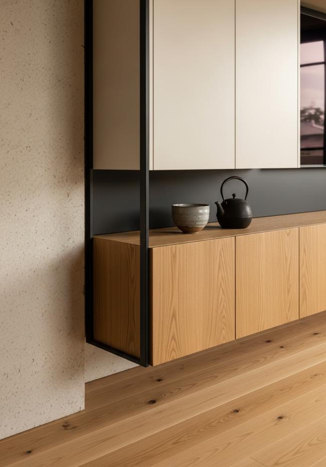detail view of 304 stainless steel joinery, finish transitions, and edge quality