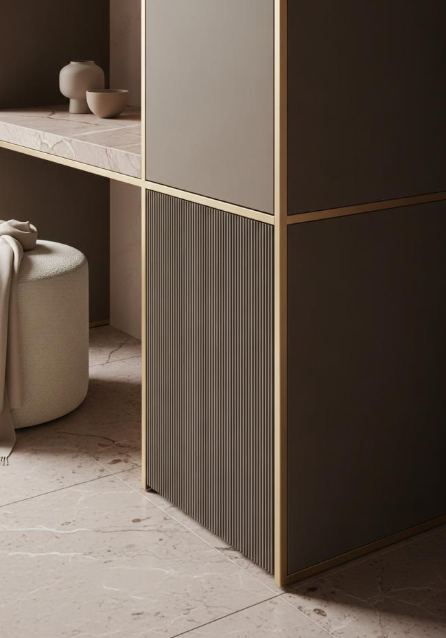 detail view of 304 stainless steel joinery, finish transitions, and edge quality