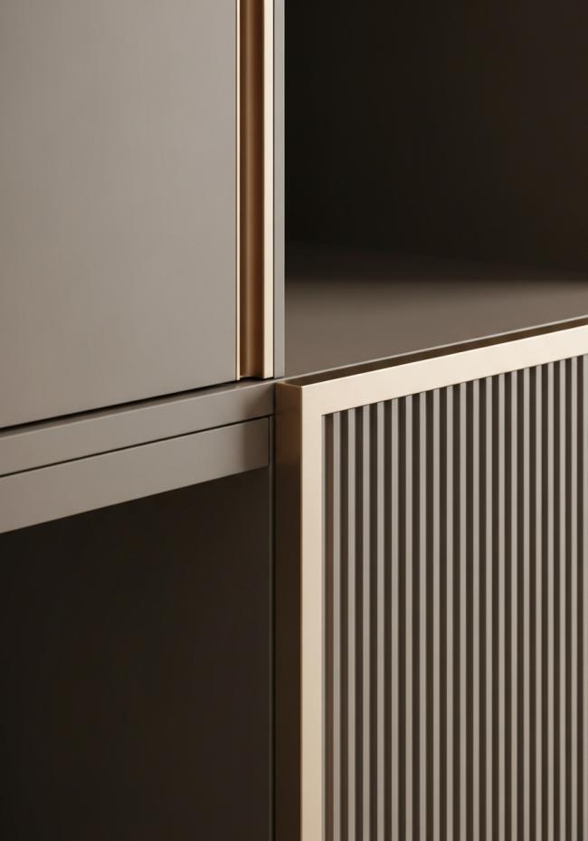 detail view of 304 stainless steel joinery, finish transitions, and edge quality