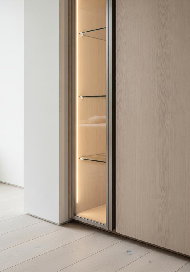 detail view of 304 stainless steel joinery, finish transitions, and edge quality