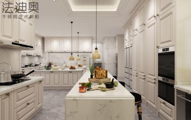 Custom Luxury Design Elegant Classic And Modern Durable Stainless Steel Kitchen By Fadior - interior organization