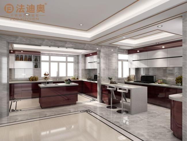 Sleek, Durable, And Minimalist Stainless Steel Kitchen Cabinetry With Elegant Redwood And Quartz Accents - interior organization