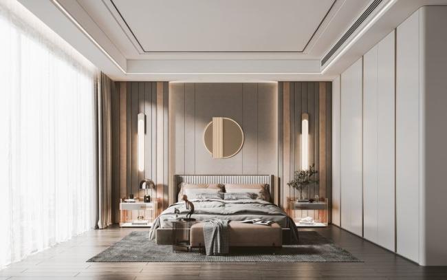 Luxurious Cream White Wardrobe With Gold-Accented Elegance High Durability - wardrobe overview