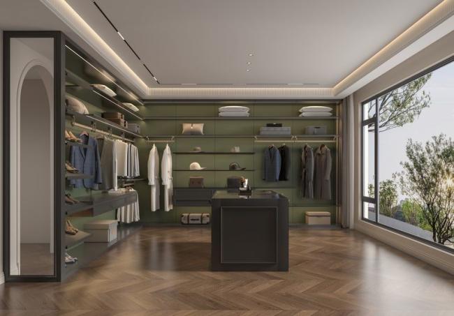 Multifunctional Sustainable Stainless Steel Closet For Modern Luxury Home - wardrobe overview