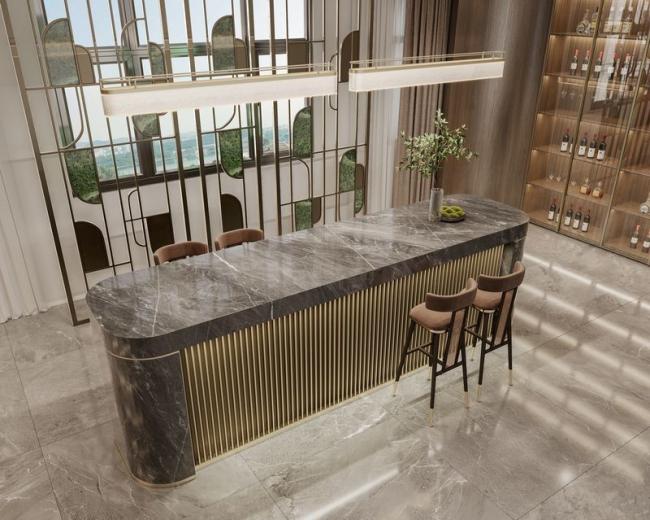 Luxurious Wine Storage Cabinet By Fadior Elegant Timeless Stainless Steel - wine cabinet overview