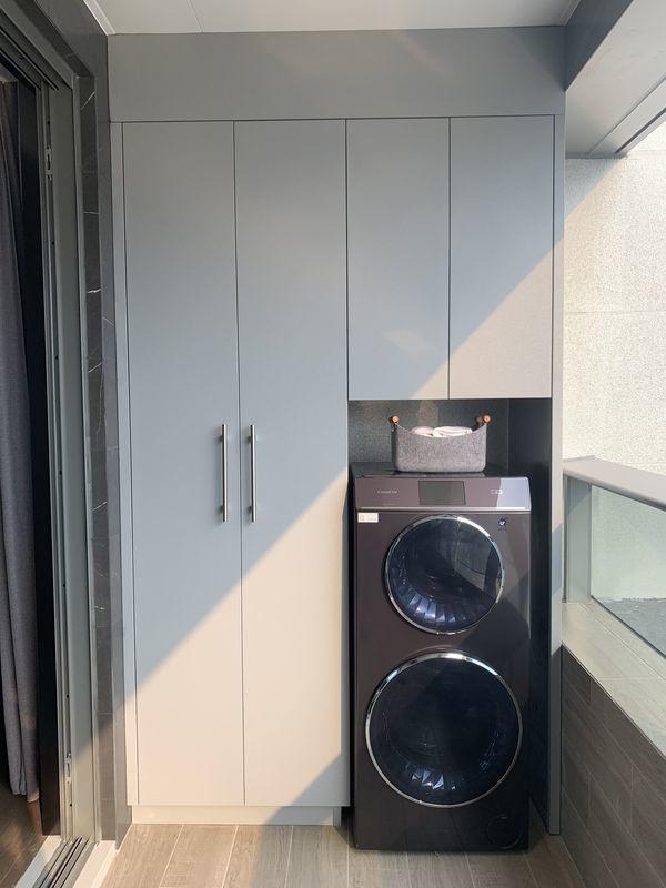Multifunctional Alocasia Balcony Laundry Storage Cabinet High Durability - balcony laundry cabinet overview