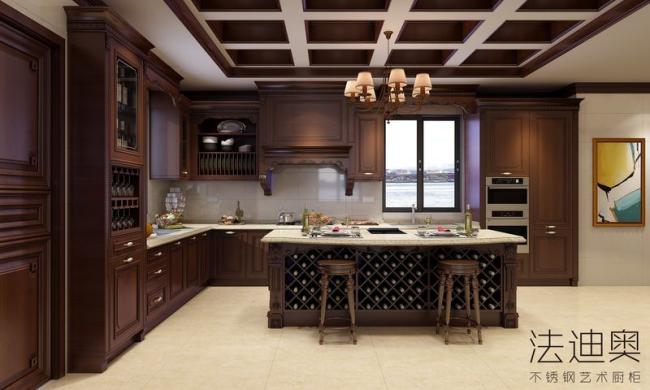 Stainless Steel Cabinets With Chinese Elegance Merging Tradition With Modern Durability - Wood Grain with kitchen cabinet overview