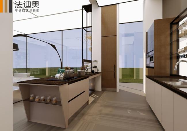 Stainless Steel Outdoor Kitchen Cabinet In Modern White With Smart Storage Features - White with kitchen cabinet overview