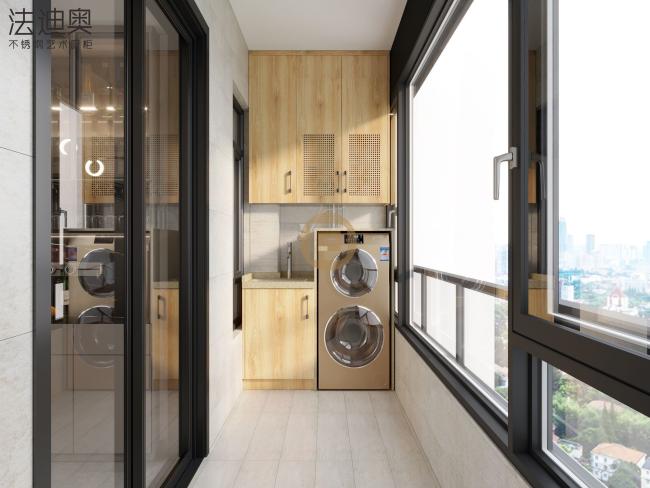 Fadior Stainless Steel Balcony Cabinet Modern Storage Solution With Premium Durability - balcony storage cabinet overview