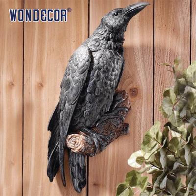 Китай Weatherproof Crow Bird Metal Wall Art Smooth Texture продается