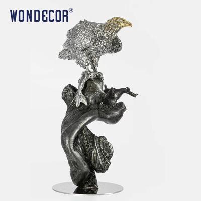 中国 Heavy Weight Stainless Steel Animal Sculpture Customized Cast Metal Art 3D 販売のため