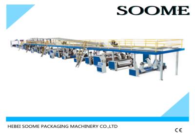 Chine Système de contrôle électrique de 3 plis de machine ondulée complètement automatique de fabrication de cartons à vendre