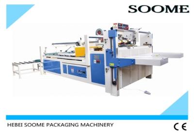 China Semi Automatic Folder Gluer Machine , Corrugated Cardboard Making Machine for sale