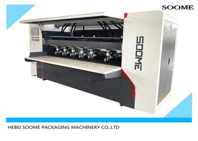 China 4 Thin Blade Slitter Scorer Machine For Corrugated Cardboard Sheet for sale