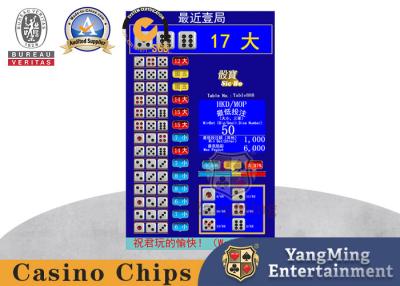 China Tabela de iluminação elétrica inteligente automática dos excrementos do casino do controle & sic tabela da BO com painel LCD à venda