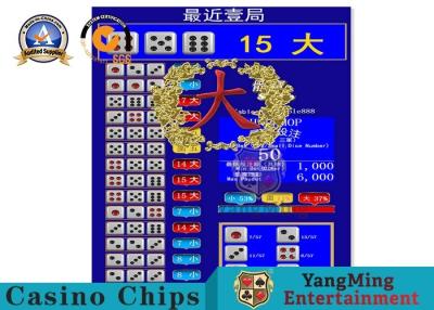 Chine Signe standard de limite de table d'affichage à cristaux liquides de casino avec sic le système de la BO pour des jeux de poker de jeu de roue de roulette à vendre