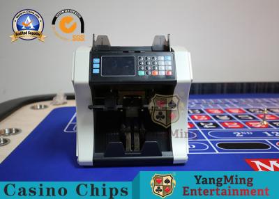 China Metal Plastic Baccarat Gambling Systems Mixed Denomination Currency Counter for sale